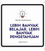 Contoh Motto Dalam Pendidikan